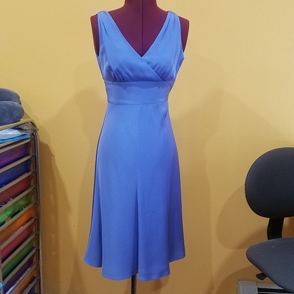 J. Crew Sophia Lilac Silk Tricotine V-Neck Size 0P - Picture 2 of 5